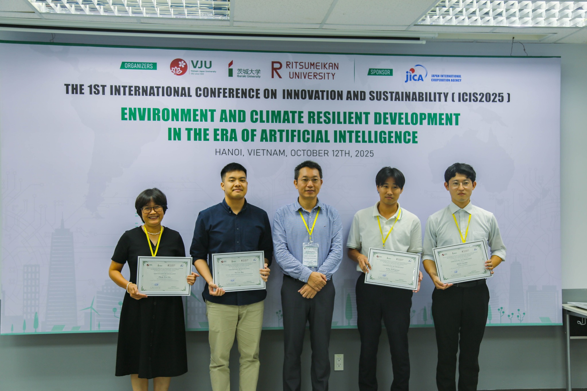 The 1st International Conference on Innovation and Sustainability (ICIS2025), Best Oral Presentations