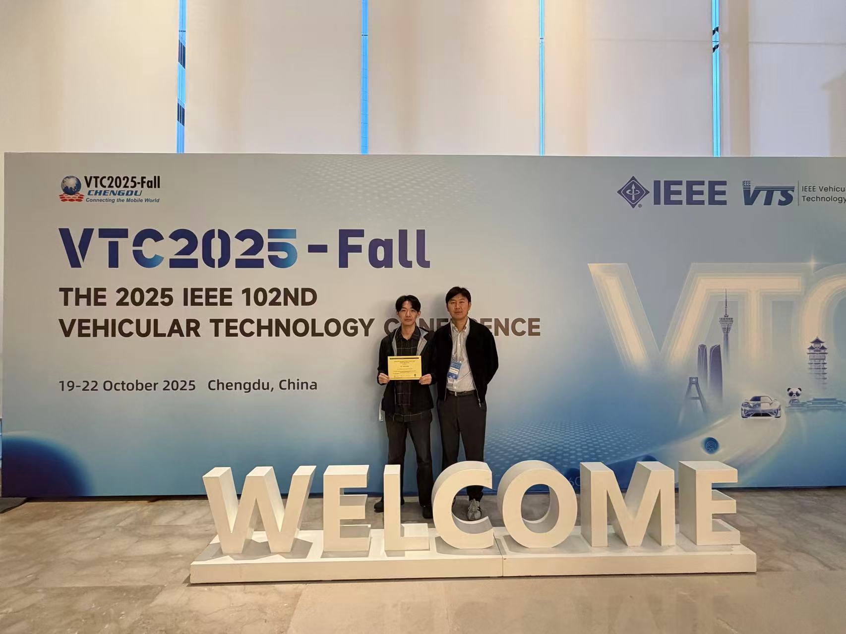 VTS Japan chapter best student paper award